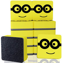 Load image into Gallery viewer, Hibery 12 Pcs Dry Erase Erasers, Magnetic Whiteboard Eraser for White Boards Dry Eraser for Home, Office, School, Classroom