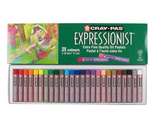 Load image into Gallery viewer, Sakura XLP25 25-Piece Cray-Pas Expressionist Assorted Color Oil Pastel Set