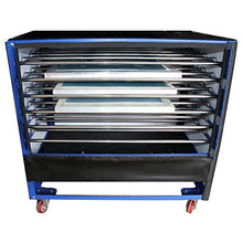 Load image into Gallery viewer, TECHTONGDA 110V Screen Drying Cabinet 6 Layers Screen Printing Plate Drying Equipment Screen Heating 35.4x23.6inch