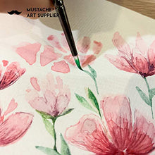 Load image into Gallery viewer, Detail Paint Brush Set - 15 pcs Synthetic Hair Art Paint Brush Set for Detail Painting, Watercolor, Acrylic, Oil Painting