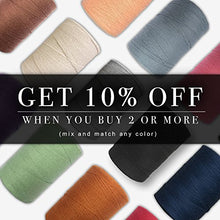 Load image into Gallery viewer, 100% Cotton Loom Warp Thread (Aqua Green), 8/4 Warp Yarn (800 Yards), Perfect for Weaving: Carpet, Tapestry, Rug, Blanket or Pattern - Warping Thread for Any Loom