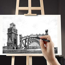 Load image into Gallery viewer, MyLifeUNIT Compressed Charcoal, Square Vine Charcoal Sticks for Drawing, Pack of 6 (2 Soft, 2 Medium and 2 Hard)