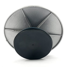 Load image into Gallery viewer, 12" Diameter Pottery Wheel Decorating Banding Heavy Cast Iron Metal Construction Joint with Ball Bearings Non-Skid Rubber Boot