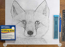 Load image into Gallery viewer, Offidea Professional Drafting Dots 500 pcs - Low Tack Pre-Cut Blank Tape - Easy to Use, for Drawing, Blueprint, Artist, Architect