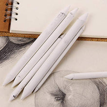 Load image into Gallery viewer, WOWOSS 23 Pieces Blending Stumps and Tortillions Set with 2 Pcs Sandpaper Pencil Sharpener, Pencil Extension Tool, 2 Sponge Sketch and Felt Bag for Student Sketch Drawing