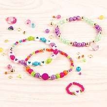 Load image into Gallery viewer, Make It Real - Ultimate Bead Studio. DIY Tween Girls Beaded Jewelry Making Kit. Arts and Crafts Kit Guides Kids to Design and Create Beautiful Bracelets, Necklaces, Rings and Headbands