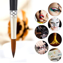 Load image into Gallery viewer, Amagic 9 Pcs Pointed-Round Art Paintbrushes with Storage Container – Synthetic Nylon Art Paint Brush Set for Acrylic Watercolor Oil Painting