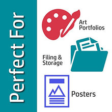 Load image into Gallery viewer, Star Products Wallet Port Whandle 220H Classic Red Rope Paper Artist Portfolio with Soft Woven Handle, 20" x 26"