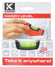 Load image into Gallery viewer, Kapro 246M Magnetic Handy Level, Red, 4-Inch
