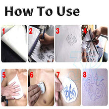 Load image into Gallery viewer, Tattoo Transfer Paper - Romlon 50 Sheets Tattoo Stencil Paper Tattoo Paper A4 Size Paper with 4 Layers Tattoo Transfer Paper DIY Tracing Paper for Tattoo Transfer Kit Tattoo Supplies