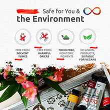 Load image into Gallery viewer, ZenART Professional Oil Paints Set - 8 x Large 45ml Tubes - Essential Palette for Artists, Eco-Friendly, Non-Toxic, and Lightfast Paint with Exceptional Pigment Load - The Infinity Series