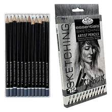 Load image into Gallery viewer, Royal & Langnickel SPEN-12 Essentials Sketching Pencil Set, 12-Piece