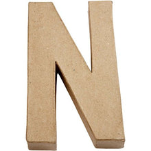 Load image into Gallery viewer, Creativ 20.5 cm 1-Piece Papier Mache Letter N
