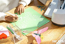 Load image into Gallery viewer, Nicapa Standard Grip Cutting Mat for Cricut Explore Air 2 Maker(12x12 inch,3 Pack) Standard Adhesive Sticky Green Quilting Replacement Cut Mats