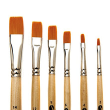 Load image into Gallery viewer, AIT Art Paint Brush Set - 15 Paint Brushes - Rounds, Flats - Handmade in USA for Trusted Performance with Oil, Acrylic, and Watercolor - Includes Canvas Brush Holder