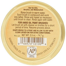 Load image into Gallery viewer, General 105-BP Pencil Masters Brush Cleaner & Preserver, 1 Pack, Clear