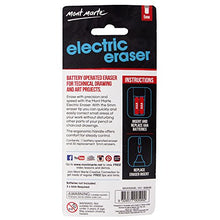 Load image into Gallery viewer, Mont Marte Electric Eraser, Includes 30 Eraser Refills. Suitable for use with Graphite Pencils and Color Pencils.