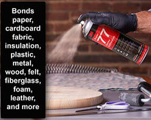 Load image into Gallery viewer, 3M Super 77 Multipurpose Permanent Spray Adhesive Glue, Paper, Cardboard, Fabric, Plastic, Metal, Wood, Net Wt 13.44 oz