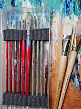 Load image into Gallery viewer, ArtBin KW903 Box with Foam Inserts, Fine Art Portable Paint Brush Organizer, Clear, standart