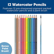 Load image into Gallery viewer, Faber-Castell Grip Watercolor EcoPencils - 12 Water Color Pencils with Brush