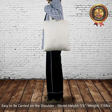 Load image into Gallery viewer, TOPDesign 5 | 12 | 24 | 48 Pack Economical Cotton Tote Bag, Lightweight Medium Reusable Grocery Shopping Cloth Bags, Suitable for DIY, Advertising, Promotion, Gift, Giveaway, Activity (5-Pack)