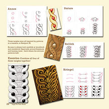 Load image into Gallery viewer, Yoga for Your Brain (TM): A Zentangle (R) Workout (Design Originals) Over 60 Tangle Patterns, Plus Ideas, Tips, and Projects for Experienced Tanglers (Sequel to Totally Tangled: Zentangle and Beyond)
