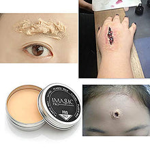 Load image into Gallery viewer, FANICEA Fake Wound Modeling Scar Wax Professional SFX Special Effects Cosplay Stage Makeup Kit with 33g Body Paint Makeup Wax, Double-Ended Spatula Tool for Adults, Kids