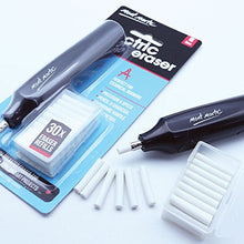 Load image into Gallery viewer, Mont Marte Electric Eraser, Includes 30 Eraser Refills. Suitable for use with Graphite Pencils and Color Pencils.