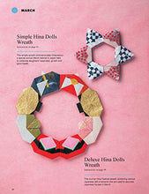 Load image into Gallery viewer, Beautiful Origami Paper Wreaths: Handmade Japanese Decorations for Every Occasion