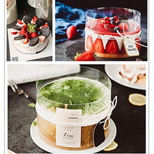 Load image into Gallery viewer, Cake Collars Transparent Acetate Sheets Roll(4.7 x 394inch),Clear Cake Strips, Edge Cake Tools for Chocolate Mousse Baking, Cake Decorating