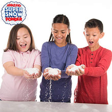 Load image into Gallery viewer, Amazing Super Snow Powder By Be Amazing! Toys - Faux Snow - Makes Over 2 Gallons Of Artificial Snow - Includes Plastic Bucket, Shovel & Mess-Free Play Mat - Non-toxic Snow For Kids – Ages 4+