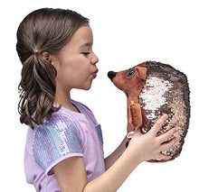 Load image into Gallery viewer, Creativity for Kids Sequin Pets Stuffed Animal - Happy the Hedgehog Plush Toy