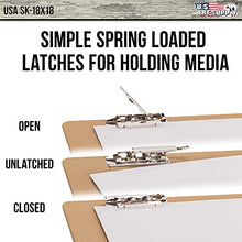 Load image into Gallery viewer, U.S. Art Supply 18" x 18" Artist Sketch Tote Board - Great for Classroom, Studio or Field Use