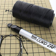 Load image into Gallery viewer, The Beadsmith Knot It Waxed Polyester Cord, 1mm Diameter, 144 Meter Spool (472 feet) (Black)