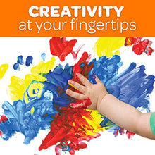 Load image into Gallery viewer, Crayola Washable Finger Paints, 6 Count, School Painting Supplies, Gifts for Kids, 3, 4, 5, 6, 7