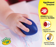 Load image into Gallery viewer, Crayola My First Washable Palm Grasp Crayons, 9ct, Toddler Toys, Gift