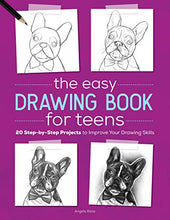 Load image into Gallery viewer, The Easy Drawing Book for Teens: 20 Step-by-Step Projects to Improve Your Drawing Skills
