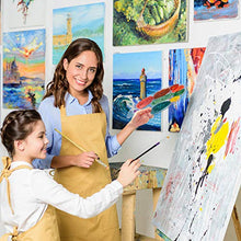 Load image into Gallery viewer, 3pcs Acrylic Paint Palette Clear Art Palette for Adults & Kids, Transparent Non-Stick Oil Paint Palette with Protective Kraft for DIY Craft Art Painting Plate