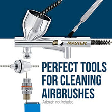 Load image into Gallery viewer, Master Airbrush Brand - Airbrush Cleaning KIT #1 Spray GUN & Airbrush Clean Set, Everything You Need to Keep You New Binks, Devilbiss, Sata, Iwata, Master, Badger, Paasche & Other Spray Equipment in Top Condition.