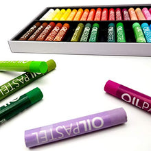 Load image into Gallery viewer, Non Toxic Mungyo Gallery Soft Oil Pastels Set of 48 with Drawing Materials (Pastel Holder, Eraser)