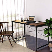 Load image into Gallery viewer, Cubiker Writing Computer Desk 39" Home Office Study Laptop Table, Modern Simple Style Desk with Drawer, Black Espresso