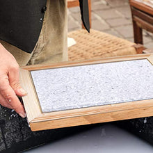 Load image into Gallery viewer, KONUNUS Wooden Paper Making Mold Papermaking Screen Kit, 5.8 x 8.2 inch Screen Printing Frame for DIY Paper Craft and Dried Flower Handcraft
