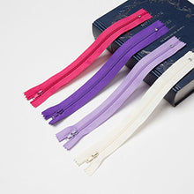 Load image into Gallery viewer, YAKA 60pcs 9 Inch Nylon Coil Zippers Sewing Zippers for Tailor Sewing Crafts (20 Color)