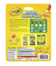 Load image into Gallery viewer, Crayola Washable Glitter Glue, Arts and Crafts Supplies, 16 Glitter Colors