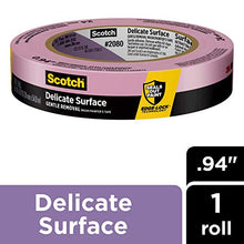 Load image into Gallery viewer, Scotch Delicate Surface Painter's Tape, .94 inches x 60 yards, 2080, 1 Roll