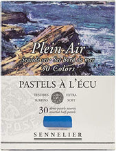 Load image into Gallery viewer, Savoir-Faire Sennelier Soft Pastels Half Stick Set 30/Pkg-Seaside