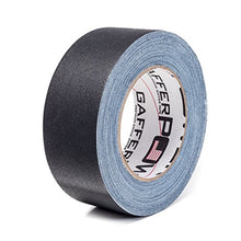 Load image into Gallery viewer, Gaffer Power Premium Grade Gaffer Tape, Made in the USA, Heavy Duty gaff Tape, Non-Reflective, Multipurpose. 2 Inches x 30 Yards, Black