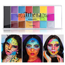 Load image into Gallery viewer, UCANBE Athena Face Body Paint Oil Palette, Professional Flash Non Toxic Safe Tattoo Halloween FX Party Artist Fancy Makeup Painting Kit For Kids and Adult