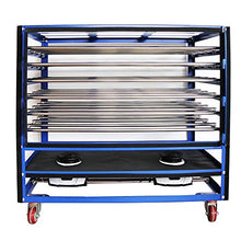 Load image into Gallery viewer, TECHTONGDA 110V Screen Drying Cabinet 6 Layers Screen Printing Plate Drying Equipment Screen Heating 35.4x23.6inch