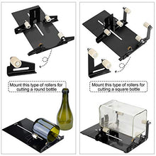 Load image into Gallery viewer, Glass Bottle Cutter, Fixm Square & Round Bottle Cutting Machine, Wine Bottles and Beer Bottles Cutter Tool with Accessories Tool Kit(Upgrade Version)